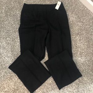 Ann Taylor Loft Black Linen Pants